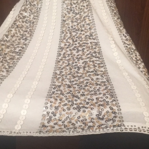 Sparkly White EXPRESS Tank top Size S, like new! - Picture 6 of 8